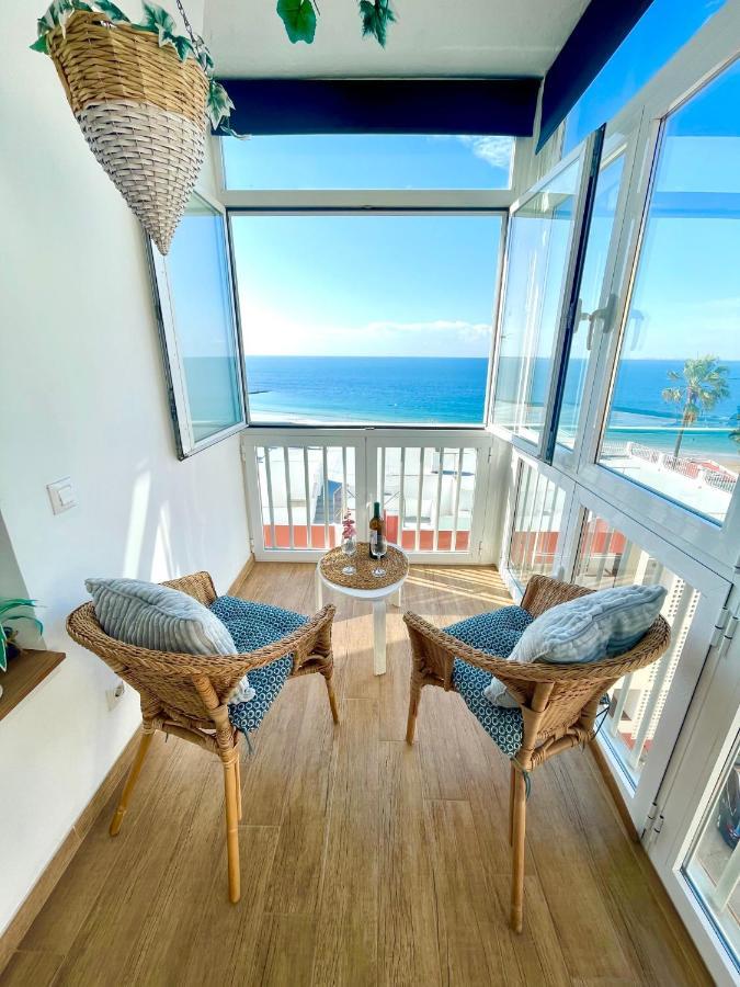 Gatu Casa Muse Junto A La Playa, Vista Al Mar, Aire Acc, Terraza, Wifi Y Chimenea " Preferente Mayores De 25 Anos Y Familias " El Puerto de Santa Maria Ngoại thất bức ảnh