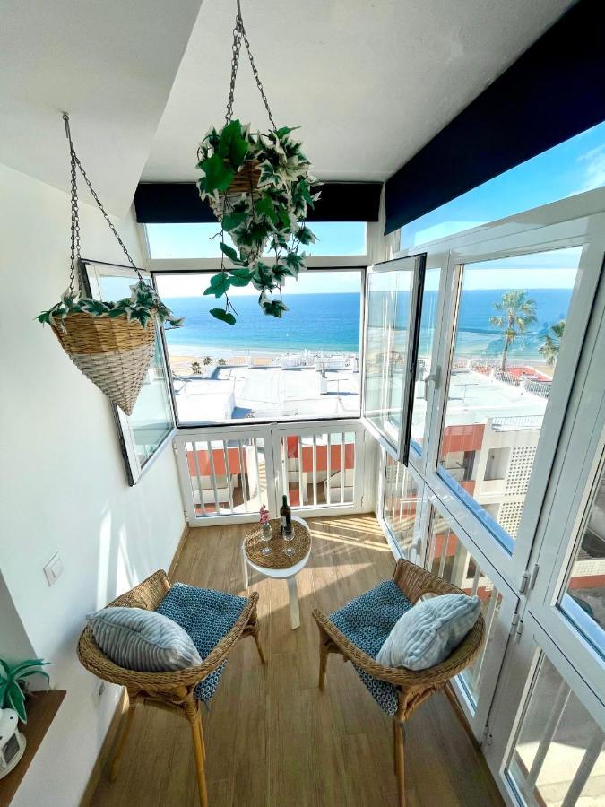 Gatu Casa Muse Junto A La Playa, Vista Al Mar, Aire Acc, Terraza, Wifi Y Chimenea " Preferente Mayores De 25 Anos Y Familias " El Puerto de Santa Maria Ngoại thất bức ảnh